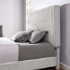 Queen Size Upholstered Platform Bed with Headboard for Bedroom - 3 of 4