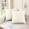 REGALWOVEN Fade-Resistant Modern Soft Solid Cushion Cases 2 Pcs - 2 of 4