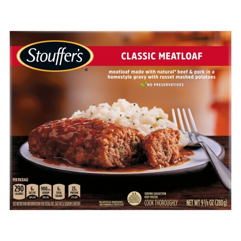 Stouffer's Classic Meatloaf Frozen Dinner - 9.875oz : Target