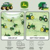 John Deere Tractor Farm Animals Baby Zip Up Sleep N' Play Coverall Newborn to Infant - 4 of 4