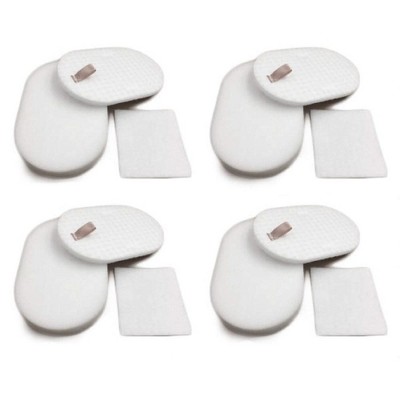 3 Pack Foam Sleeve Filters VF2001 Replacement For Shop-Vac Wet Dry Vacuum Cleaners 5 Gallon Compatible Vacmaster Genie Washable Foam Sleeve Black