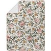 Sweet Jojo Designs Girl Baby Crib Bedding Set - Vintage Floral Pink, Green, and Yellow 4pc - 3 of 4