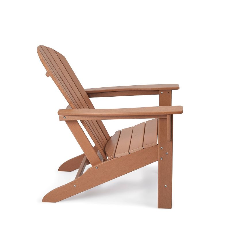 5pk Plastic Resin Adirondack Chair with Side Table & Ottoman - EDYO LIVING
, 5 of 14