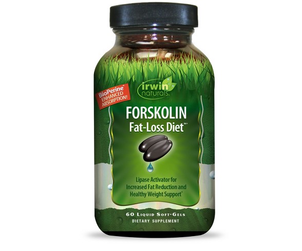 Irwin Naturals Forskolin -Loss Dietary Supplement Soft-Gels - 60ct