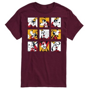 Men's - Disney - Goofy Grid Short Sleeve Graphic T-Shirt - 1 of 4