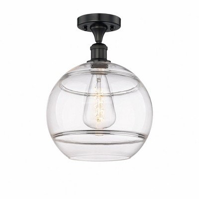 Rochester - 1 Light Semi-Flush Mount In Industrial Style-13.5 Inches Tall and 12 Inches Wide