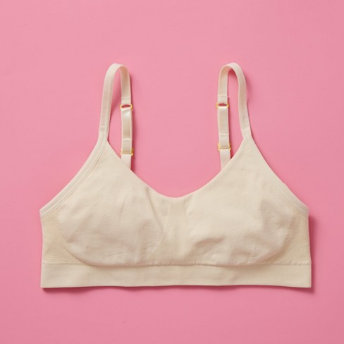 New Yellowberry Tulip Classic Seamless Bra For Girls - X Small/small, Peony  : Target