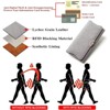 BEAFUP Leather Wallet for Women,Trifold Womens' RFID Blocking Wallet Clutch with Zipper Coin Pocket for Everyday Use, Travel & Business - 4 of 4