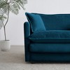 GDFStudio Hope Modern 146.5" Chenille 4-Seat Sectional Sofa with Pillows - 4 of 4