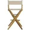 Extra Wide Directors Chair Natural Frame - Casual Home - 4 of 4