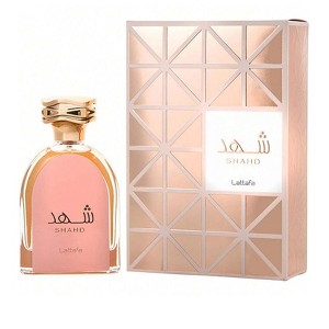 Lattafa Shahd By Lattafa Unisex Frangipani, Musk, Cedar, Tuberose, Amber  Eau De Parfum Spray 3.4 Oz - 1 of 1