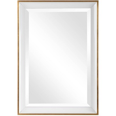 Uttermost Rectangular Vanity Accent Wall Mirror Modern Beveled