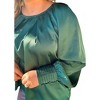 Women's Satin Blouse - KLd. Signature - 3 of 3