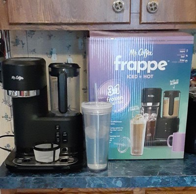 Mr. Coffee Frappe Single-serve Iced And Hot Coffee Maker/blender With 2 ...