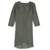 bar III Womens Chiffon-Trim Tunic Blouse - 2 of 2