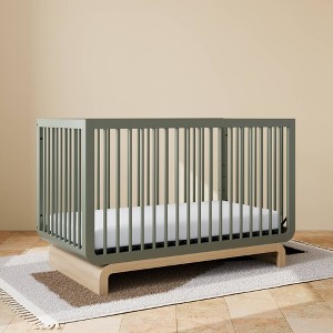 Storkcraft Santorini 5-In-1 Convertible Crib with Toddler Guardrail - 1 of 4
