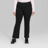 Women's Low-Rise Flare Jeans - Wild Fable™ Black Clean - image 2 of 3