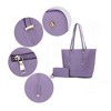 MKF Collection Mina Women’s Tote and Wristlet Wallet by Mia K - 4 of 4