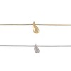 Daisy Fuentes Two Tone Layered Teardrop Pendant Necklace - 2 of 3