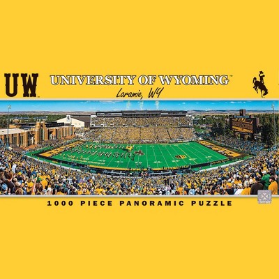 MasterPieces NCAA Wyoming Cowboys 1000 Piece Stadium Panoramic Puzzle