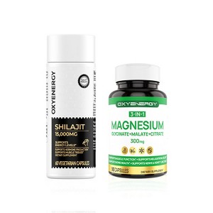 OXYENERGY Shilajit & Magnesium Bundle - 1 of 1
