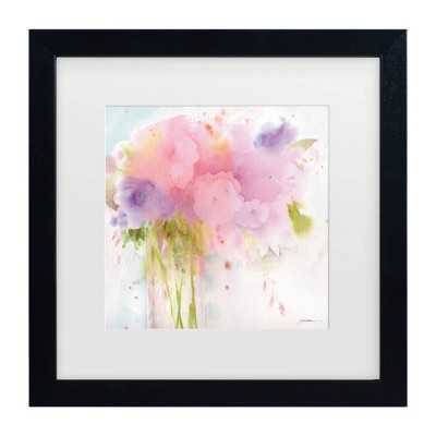 Trademark Fine Art Sheila Golden The Healing Bouquet Matted Framed Art