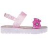 bebe Girl's Sandals - Cute and Charming Sandals, Open Toe Summer Sandals for Toddlers - 2 of 4