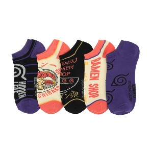 5-Pack of Adult Women's Naruto Ankle Socks - 1 of 4