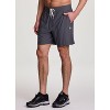 Avalanche Men's Stretch Jersey Active Short 7" Inseam Quick Drying Textured Gym Shorts with Pockets - 4 of 4