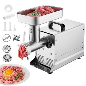 VEVOR Meat Grinder, 5 Lbs/Min Capacity Electric Meat Grinders with Blade, Grinding Plate, Sausage Maker, Stainless Steel Commercial Meat Mincer - 1 of 4