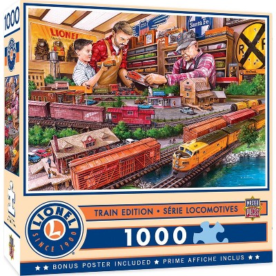 Lionel Train Edition Locomotives Well Stocked Shelves1000 PC Puzzle for sale online