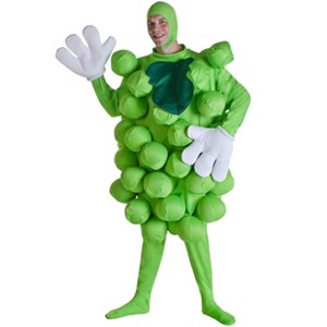 HalloweenCostumes.com One Size Fits Most   Green Grapes Costume, Green - 1 of 1