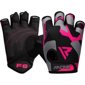 RDX Sports Women's Weight Lifting Gym Gloves - Enhanced Grip and Support for Strength Training, CrossFit, Bodybuilding, Powerlifting, Workout Gloves - 1 of 4