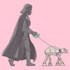 Girls Star Wars Darth Vader AT-AT Walking the Dog T Shirt - 2 of 4