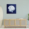 Stupell Industries Cyanotype Shells Traditional Scallop Canvas Wall Art - 2 of 4