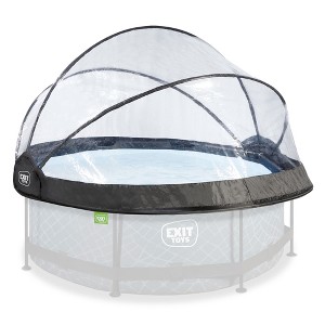 EXIT Toys Round Multifunctional Cover Dome Enclosure for Outdoor Pools - 1 of 4