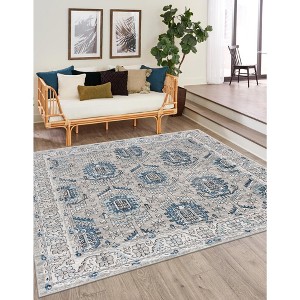 Unique Loom    Nyla Princess Area Rug - 1 of 4