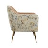 27" Wide Accent Chair in Fabric with Easy Assembly and Durable Construction for Living Room - 4 of 4