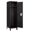 Mlezan Metal Locker: Lockable Cabinet with Doors and Shelves for Home, Office, Gym, or School. Ideal for Storage, Files, and Coat Organization. - 2 of 4