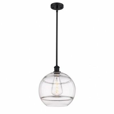 Rochester - 1 Light Stem Hung Mini Pendant In Industrial Style-13.38 Inches Tall and 12 Inches Wide