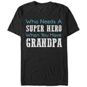 Men's Lost Gods Superhero Grandpa T-Shirt - 1 of 4