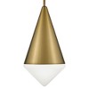 Lark Betty 1 - Light Pendant in  Lacquered Brass - 3 of 4