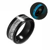 Glow in Dark Black Wedding Band One Ring of Power Stainless Women Men Ginger Lyne - 3 of 4
