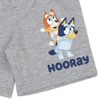Bluey Bingo French Terry 2 Pack Shorts Blue/Grey - 4 of 4