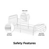 Little Seeds Monarch Hill Ivy Metal Toddler Bed - 4 of 4