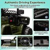 12V 2-Seater Kids Ride-On Truck w/Remote, 5MPH Max, LED Lights, Music,  Electric Car Toy for Ages 3–8 - 3 of 4