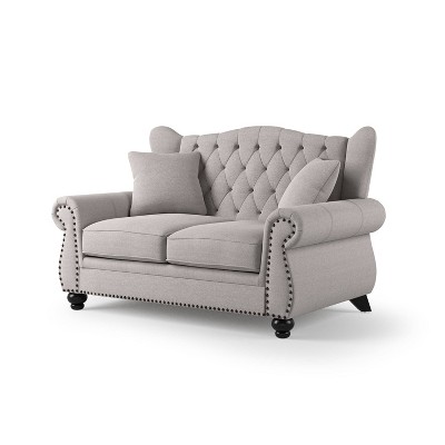 tufted loveseat target