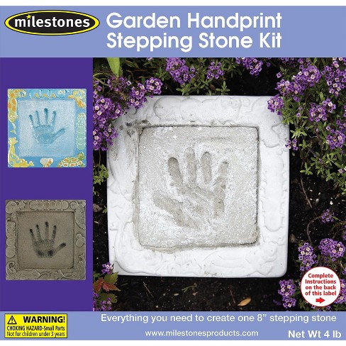 Milestones Paw Print Stepping-stone Kit