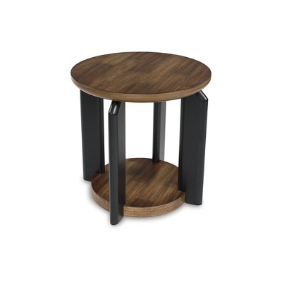 Signature Design by Ashley Kraeburn End Table, Brown/Black