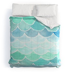 Amy Sia Tie Dye 3 Mint Comforter Set - Deny Designs : Target
